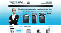 Desktop Screenshot of copyworld.pl