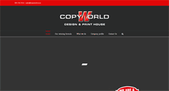 Desktop Screenshot of copyworld.co.za